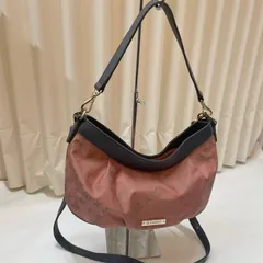 russet ナイロン ピンク　グレー ショルダーバッグ　2way　管理番号SC505