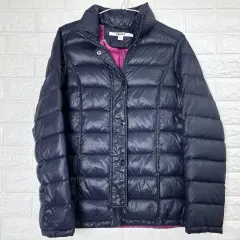 DKNY レディース 軽量 ダウン ダウンジャケット ネイビー XS 55のサムネイル