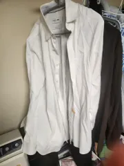 LACOSTE 白シャツ スリムフィット 出品