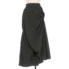マウジー MOUSSY DRAWSTRING GATHER ナイロンスカート 1 ブラック 010HSS30-0920
