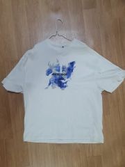 ADERERROR グラフィック Tシャツ ホワイト ドラゴン - メルカリ
