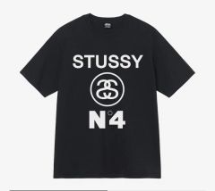 USA製】ステューシー N°4 SSリンク ロゴ Tシャツ 黒 L 古着 - メルカリ