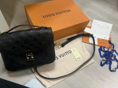 極美品 ルイヴィトン ショルダー メティス MM モノグラム 黒 2WAY 