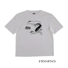 （26年4月新商品） アブガルシア トラウト グラフィックT ホワイト XLサイズ （返品不可）のサムネイル