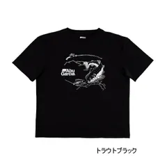 （26年4月新商品） アブガルシア トラウト グラフィックT ブラック Lサイズ （返品不可）のサムネイル