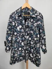 MARCJACOBS マークジェイコブス シルク フローラル トレンチコート 90のサムネイル