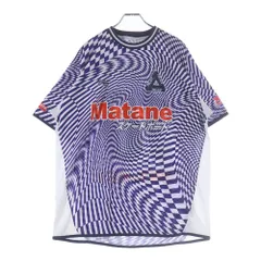 Palace Skateboards (パレススケートボーズ) Playwright Shirt 総柄 サッカー ゲームシャツ 半袖Tシャツ カットソー ホワイト