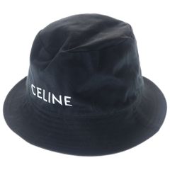 美品 セリーヌ バケットハット コーデュロイ S カモフラ柄 メンズ 正規