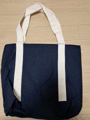 新品】SAZABY ワンショルダーバッグ ネイビー✖️ホワイト レザー切替