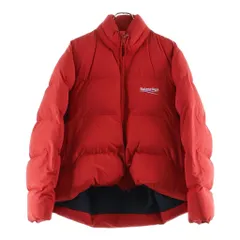 BALENCIAGA (バレンシアガ) 23AW キャンペーンロゴ パフィージャケット レッド 758045 TYD36のサムネイル