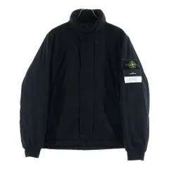STONE ISLAND (ストーンアイランド) POLYESTER MICRO TWILL ショルダーワッペン ポリエステル マイクロツイル ジップアップジャケット ブラック 811543726のサムネイル