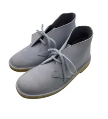 CLARKS クラークス デザートブーツ 350G クールブルー サイズ23.5cm レディース 中古 D4のサムネイル