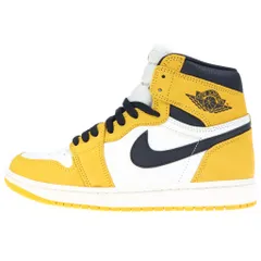 NIKE (ナイキ) AIR JORDAN 1 RETRO HIGH OG YELLOW OCHRE エアジョーダン1 レトロ イエローオークル イエロー/ホワイト US9/27cm DZ5485-701
