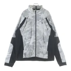 POLO RALPH LAUREN (ポロラルフローレン) 総柄プリント ジップアップジャケット グレー