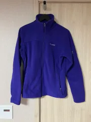 Columbia フリース フリース ジップアップ ジャケット パープル