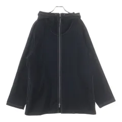 JIL SANDER (ジルサンダー) 21SS Stitch Nylon Jacket CM JM IM 0005 ステッチデザイン ナイロンフーデッドジャケット ブラックのサムネイル