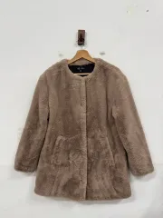 (S)ザラ レディース フェイクファー ジャケット