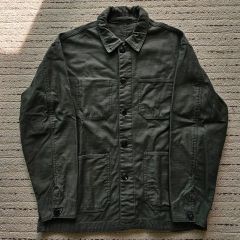 ドイツ軍　フェードグリーン　シャンブレー　ビンテージジャケット ドイツ軍 フェードグリーン シャンブレー ビンテージジャケット - メルカリ