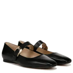 ナチュライザー レディース シューズ サンダル Naturalizer 27 Edit Carter Black Leather ブラックのサムネイル