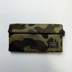 ヒステリックグラマー×ポーター ロングウォレット カーキ - メルカリ