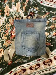 ⭐︎RRL ダブルアールエル レザートリム オイルクロス オリーブ バック