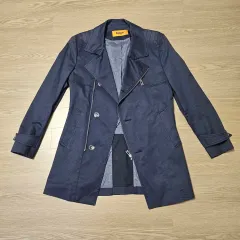 キーンロック(Kinloch) トレンチコート ネイビー