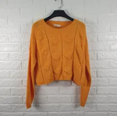 F トレンドコレクション クロップド ニット