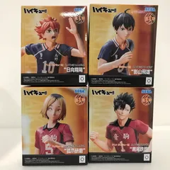 084 未開封 ハイキュー!! ハイプレミアムフィギュア 日向翔陽 / 影山飛雄 / 孤爪研磨 / 黒尾鉄朗 フィギュア4体セット【G0461-004】