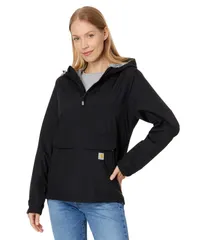 カーハート レディース アウター ジャケット・ブルゾン Carhartt Rain DefenderR Loose Fit Lightweight Packable Anorak Black ブラックのサムネイル
