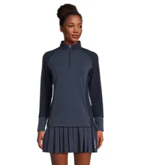 キャラウェイ レディース アウター パーカー・スウェット Callaway Textured Mixed Media 14zipeacoat