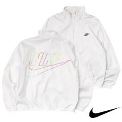 NIKE ナイロン セットアップ 虹色ロゴ上(M).下(M)【美品】 - メルカリ