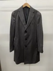 95 100) DAKS ダックス ウール カシミア コートのサムネイル