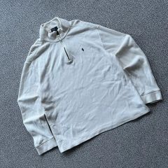Polo Ralph Lauren ジップパーカー ホワイト XS - メルカリ