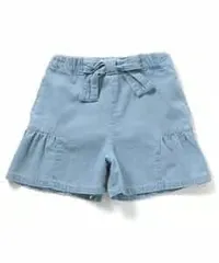 新品　apres les cours（アプレ レ クール） キッズ ボトムス キッズ ハーフパンツ　120㎝　130㎝　WEB限定 まいにちショートパンツ　ブルー　デニム