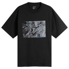 Ground Y グラウンドワイ× チェンソーマン Tシャツ ブラック レゼ編