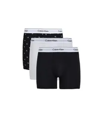 カルバン クライン アンダーウェア メンズ ボクサーパンツ コットン Calvin Klein Underwear Icon Cotton Stretch 3Pack Boxer Brief BlackDiamond L ブラック