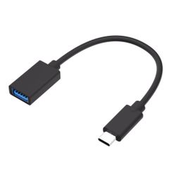 エアリア 世田谷電器シリーズ 池尻3丁目-まっすぐ- USB ホストケーブル ストレートUSB TypeA メス → TypeC オス AR-CHOS150