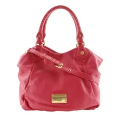 【MARC BY MARC JACOBS】マークバイマークジェイコブス クラシックQフラン 2WAYショルダー レザー ピンク レディース トートバッグ