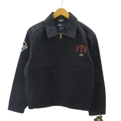 ディッキーズ Dickies タグ付き アイゼンハワーツイルジャケット ワーク ブルゾン プリント S 紺 ネイビー 0423 ■GY99