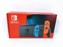 Nintendo Switch Joy-Con(L) ネオンブルー／(R) ネオンレッド　動作確認初期化済み