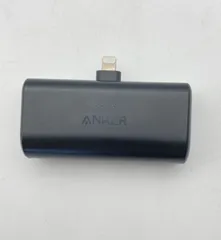 モバイルバッテリー　Anker Nano Power Bank　Lightning端子と本体が一体化 タイプ　管理No.A124