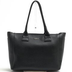 美品】フルラ トートバッグ ミネルヴァ L レザー 黒 WB00445 - メルカリ