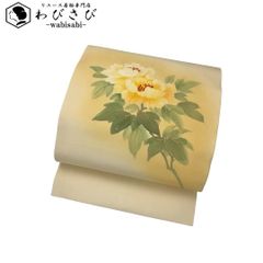 長襦袢 暈しに花模様 薄麹色 半衿付 J-358 長襦袢 暈しに花模様 薄麹色 半衿付 J-358 - メルカリ