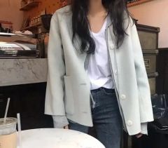 最終値下げ digne ノーカラージャケット - メルカリ