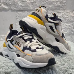 4x-20: FILA レイ トレーサー 2 ネイビー イェロー(220)