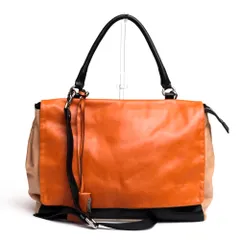 ジャンニキャリーニ／GIANNI CHIARINI バッグ ハンドバッグ 鞄 トートバッグ レディース 女性 女性用レザー 革 本革 ブラウン 茶  3080222SFRMULTY マルチカラー 2WAY ショルダーバッグ