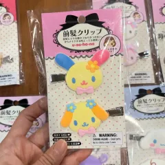 日本正規品 ウサハナ フロッキー ヘアクリップ ウサハナ 前髪ピン バンスクリップ ヘアピン