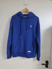 le coq sportif 青色 フーディー 裏毛 コットン サイズ M
