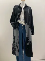 レディース シャツ ロング丈 ジャケット