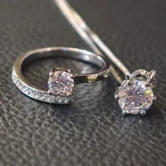 ネックレス・リングセット　シルバー925